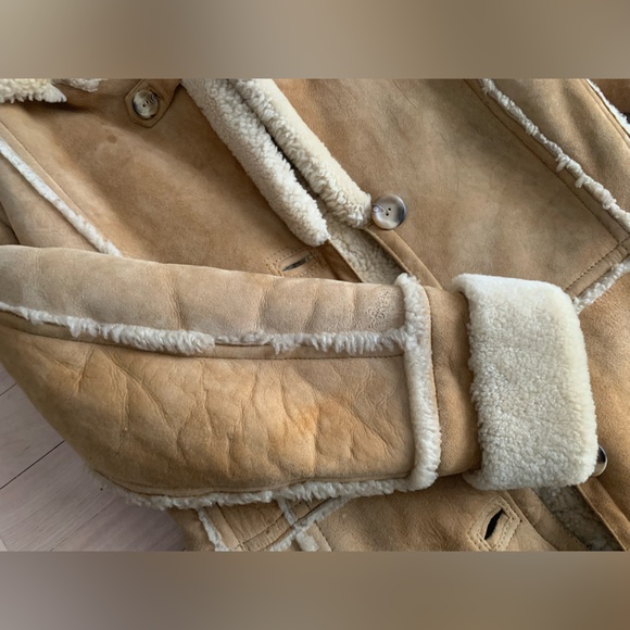 Rare VINTAGE - Le Mouton Shearling Coat | Authentic 70s Maxi - Picture 12 of 16